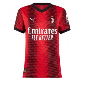 AC Milan Hemmatröja Dam 2023-24 Kortärmad